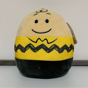 Squishmallows Peanuts 8” Charlie Brown-NWT